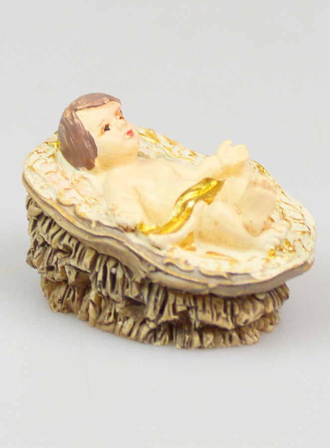 Statuina Presepe Gesù Bambino - 5cm (pic 3)