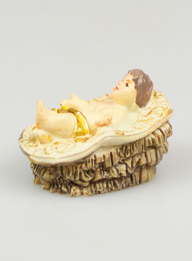 Statuina Presepe Gesù Bambino - 5cm (pic 4)