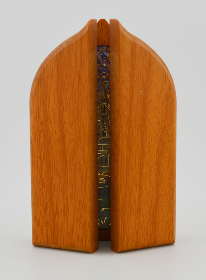 Icona Trittico di Lourdes in Legno (pic 4)