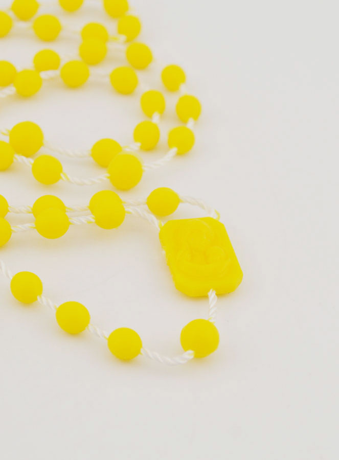 Rosario Plastica Giallo (pic 4)