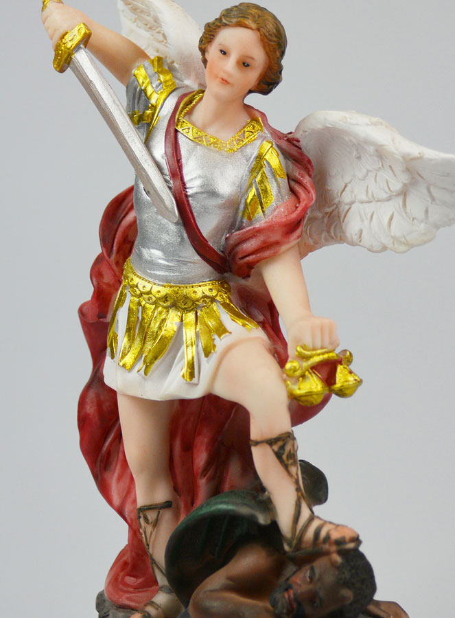 Statua San Michele - 20 cm (pic 4)