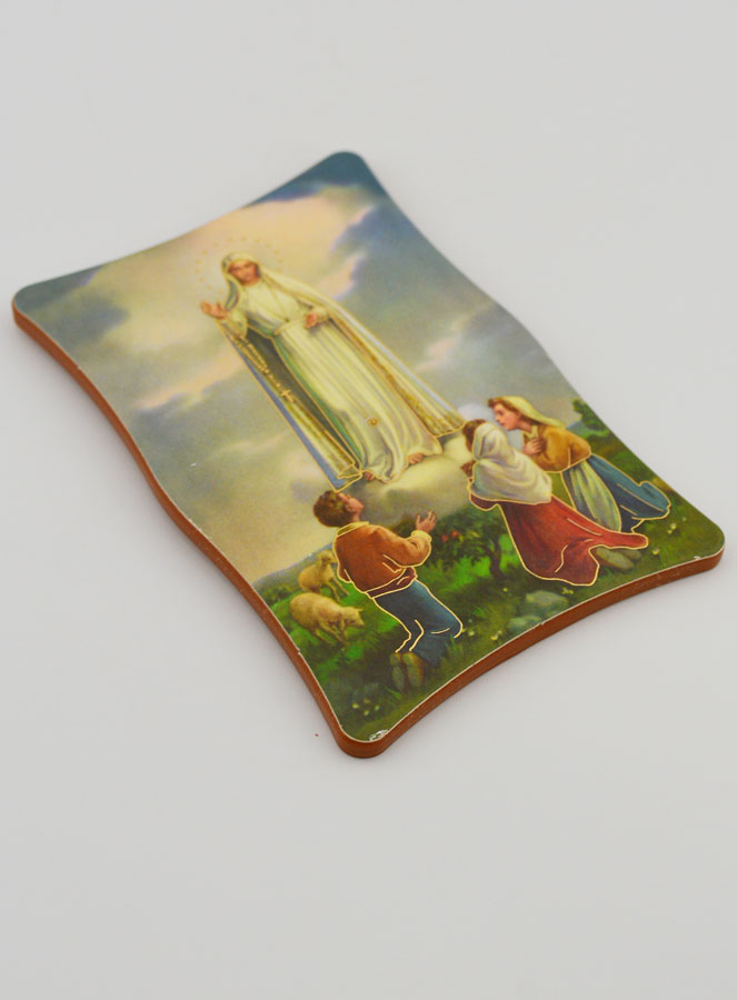 Icona Nostra Signora di Fatima in Legno (pic 3)