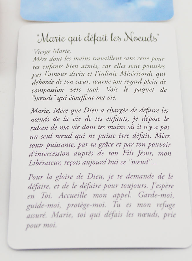 Incenso Vergine Maria che scioglie i Nodi in Coni (pic 3)