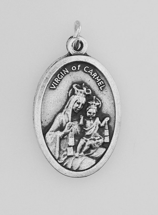 Medaglia Religiosa Scapolare Argentato (pic 3)