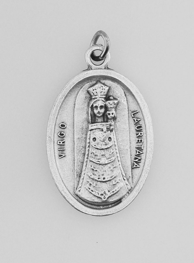Medaglia Religiosa Santa Famiglia Argentata (pic 3)