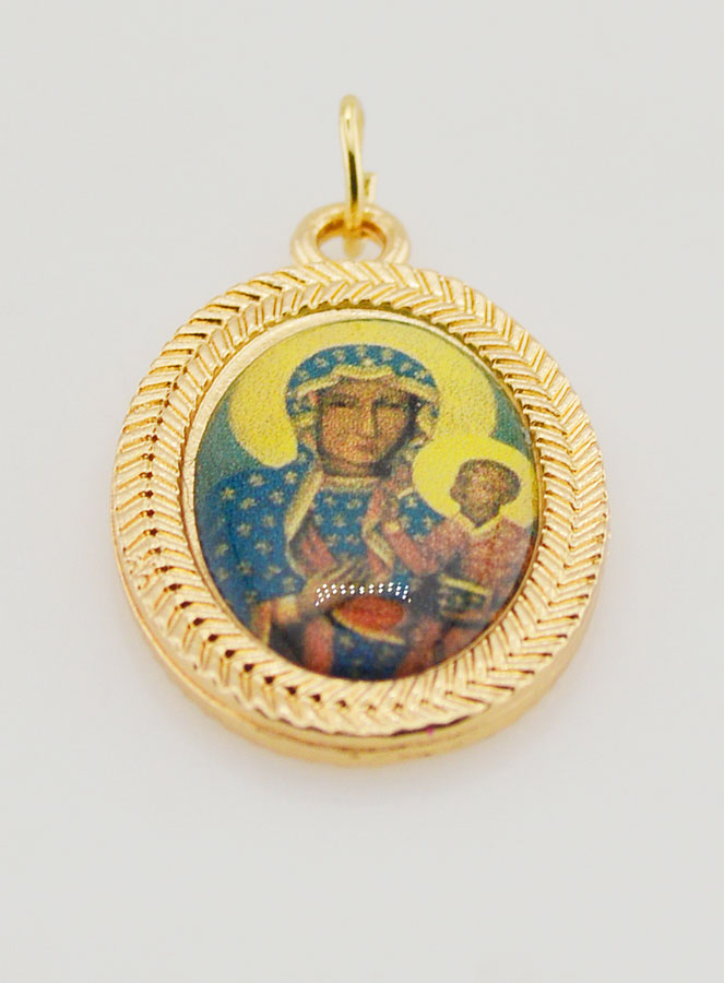 Medaglia Religiosa Madonna di Czestochowa (pic 2)