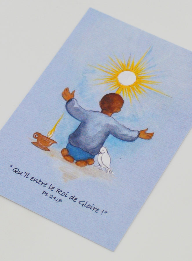 Cartolina di Battesimo - Il Re della Gloria (pic 4)