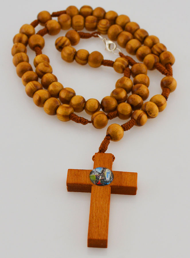 Rosario in Legno Pax di Lourdes (pic 3)