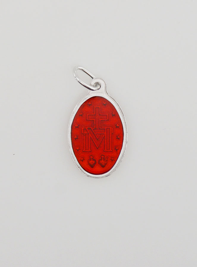 Medaglia Miracolosa rossa - 19 mm (pic 3)