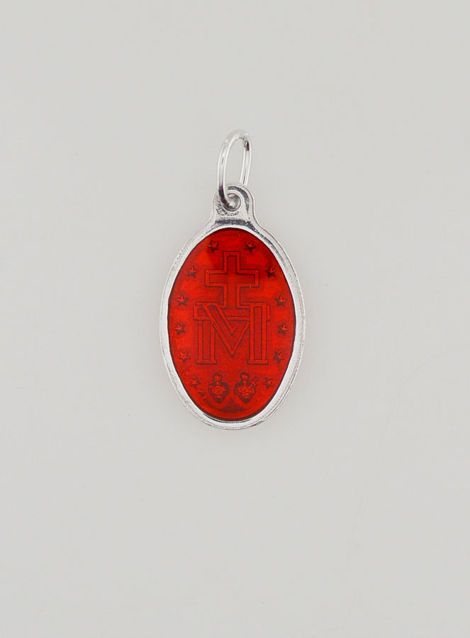 Medaglia Miracolosa rossa - 19 mm (pic 4)