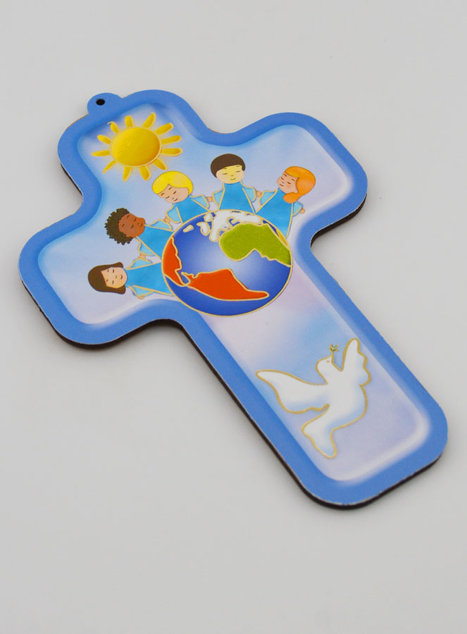 Croce in Legno Bambini del Mondo (pic 3)