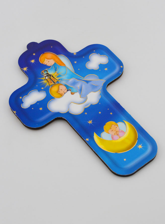 Croce in Legno Bambino - Angelo Custode Protettore (pic 3)