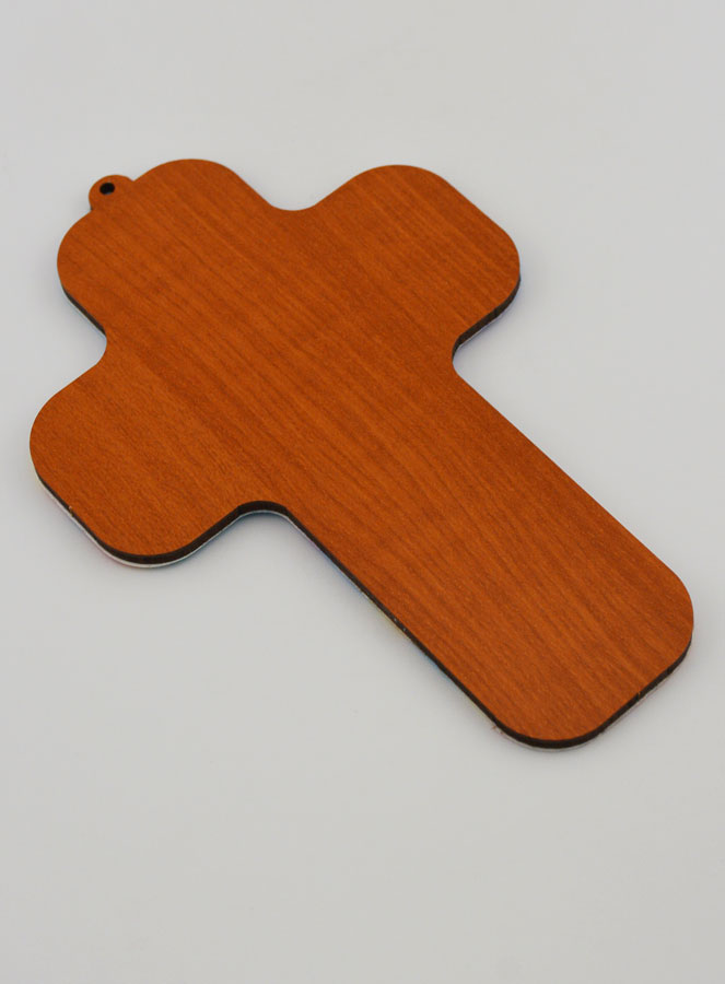 Croce in Legno Bambino - Fuoco dello Spirito Santo (pic 4)