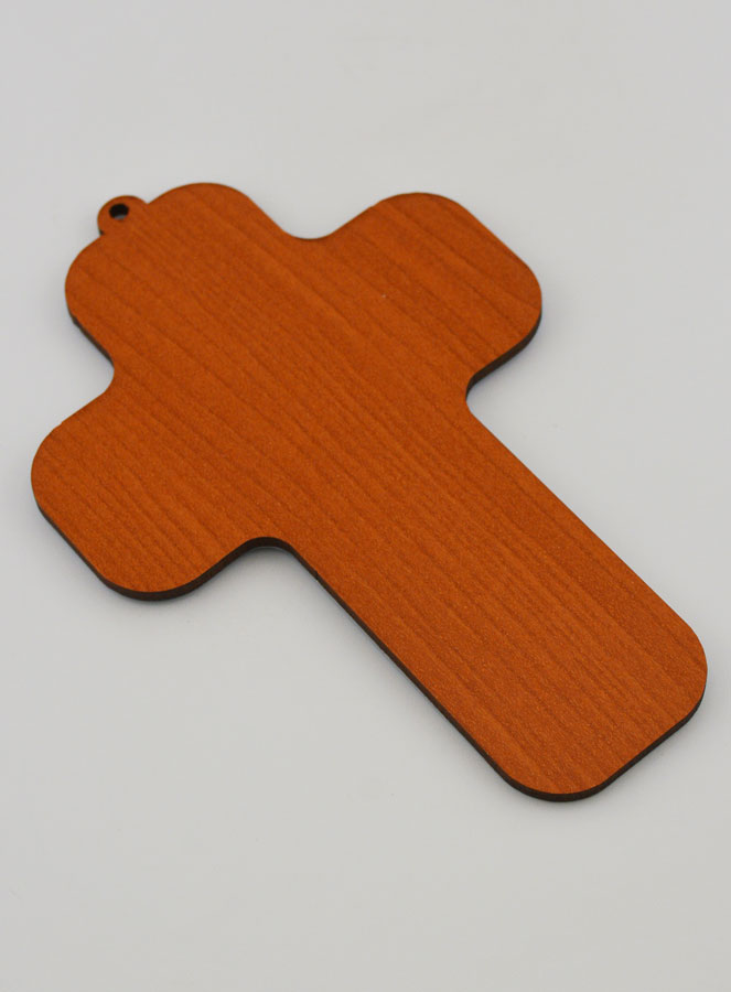 Croce in Legno Bambino - Angelo Custode con Tromba (pic 4)