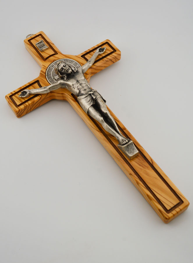 Croce di San Benedetto in Legno - 30cm (pic 3)