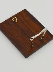 Icona Bizantina del Cristo Pantocratore Dipinta a Mano - 8 cm