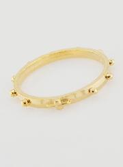 Anello Religioso Rosario Dorato - Taglia 64