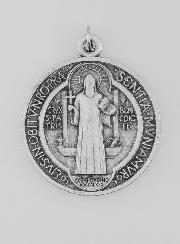 Medaglia di San Benedetto in Metallo - 3,6 cm