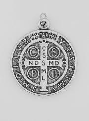 Medaglia di San Benedetto in Metallo - 3,6 cm