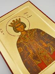 Icona Bizantina Santa Caterina d'Alessandria - 30 cm