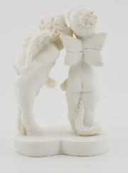 Statua Bacio degli Angeli Custodi - 8 cm
