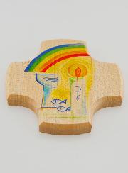 Croce Bambini in Legno d'Ebano - il mio Battesimo