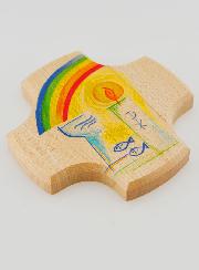 Croce Bambini in Legno d'Ebano - il mio Battesimo