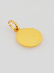 Medaglietta San Giuseppe Placcato Oro - 12mm