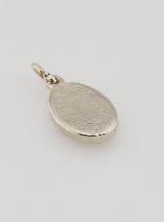 Medaglia Nostra Signora di Fatima Argentata - 14 mm