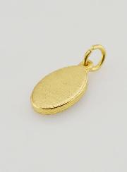 Medaglia Nostra Signora di la Salette Dorata - 14 mm