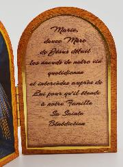 Icona Dittico Cristo della Divina Misericordia + Preghiera