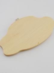 Icona in Legno con Preghiera Padre Nostro e Santa Famiglia - 17 cm
