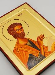 Icona Bizantina San Giuseppe con le Colombe - 22 cm