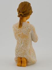 Angelo Willow Tree -  Preghiera di Pace (Prayer of Peace) - 10 cm