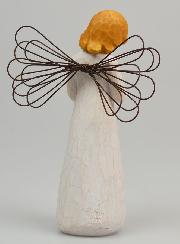 Angelo Willow Tree - Angelo della Guarigione (Angel of Healing) - 14 cm