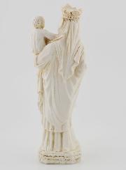 Statua Madonna di Parigi - Colore avorio - 14 cm