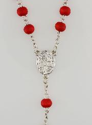 Rosario in Legno di Rosa di Lourdes