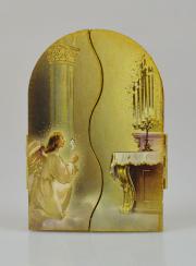 Icona Trittico San Giovanni Paolo II - 12 cm