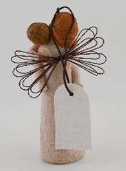 Angelo Willow Tree - Abbraccio dell'Angelo custode (Angel's Embrace) - 11 cm
