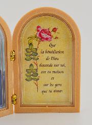 Icona Dittico Sacro Cuore di Gesù + Preghiera di Benedizione