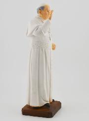 Statua policroma Papa Francesco - 20 cm