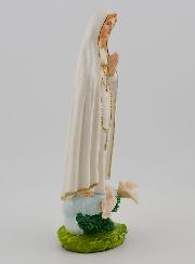 Statua Madonna di Fatima - Dipinta a mano - 15 cm