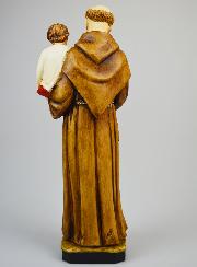 Statua Sant' Antonio di Padova dipinta a mano - 30 cm
