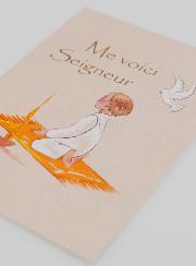 Cartolina di Prima Comunione - Agnello di Dio - Seguimi