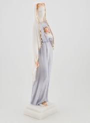 Statua Santa Vergine Maria delle rose dipinta a mano - 25 cm