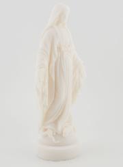 Statua Vergine Maria Miracolosa in alabastro - 18 cm