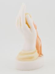 Statua Mano Protettrice di Dio - Dipinta a mano - Modello Femmina