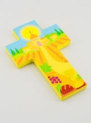 Croce Bambini in Legno la mia Prima Comunione - 15cm