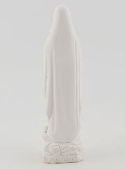 Statua Vergine Maria Madonna di Lourdes col Rosario dorato - 10 cm