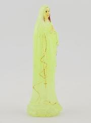 Statua Madonna di Lourdes Fosforescente - 10 cm